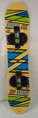 Airhead Snow Ryder 110 Kids Beginner Hardwood Snowboard 42.5" 50-100 lbs
